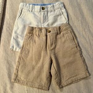 Janie and jack linen shorts